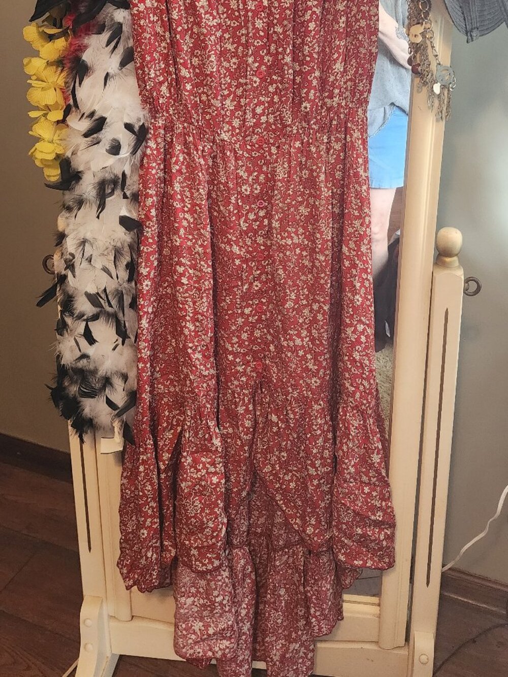 Strapless dress